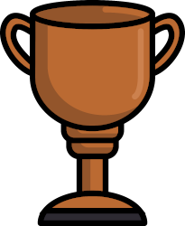 Trophée en bronze