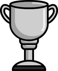 Trophée en argent